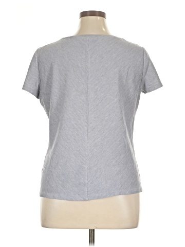 Lafayette 148 New York Short Sleeve T-Shirt (view 2)