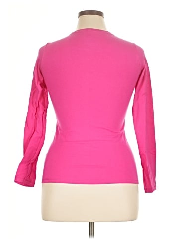 Hanes 3/4 Sleeve T-Shirt (view 2)