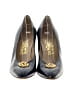Salvatore Ferragamo Black Blue Heels Size 10 - photo 2