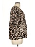 Cato Animal Print Brown Short Sleeve Blouse Size L - photo 4