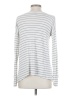 Peyton Jensen Silver Long Sleeve Henley Size S - photo 2