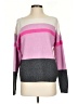 St. John's Bay Color Block Pink Pullover Sweater Size S - photo 1