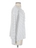Peyton Jensen Silver Long Sleeve Henley Size S - photo 4