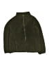 Uniqlo 100% Polyester Solid Green Coat Size 11 - 12 - photo 1