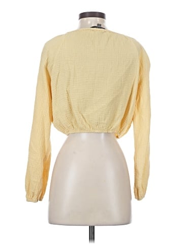 Blue Blush Long Sleeve Blouse (view 2)