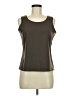 Elementz Brown Sleeveless Top Size M - photo 1