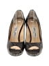 Jimmy Choo Animal Print Gray Heels Size EU 36 1/2 - photo 2