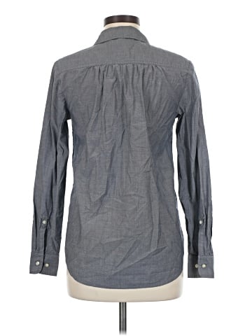 Ann Taylor Long Sleeve Button-Down Shirt (view 2)