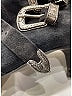 Saint Laurent Black Ankle Boots Size EU 37 1/2 - photo 3