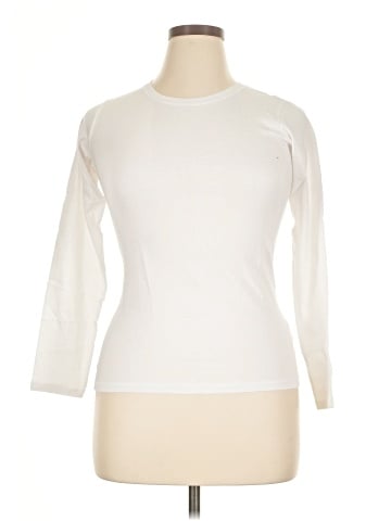 Hanes 3/4 Sleeve T-Shirt (view 1)