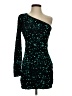 Lulus Stars Teal Cocktail Dress Size XS - photo 1