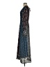 Lulus 100% Polyester Paisley Blue Casual Dress Size S - photo 5