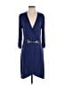 Design History Solid Blue Cocktail Dress Size M - photo 1