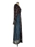 Lulus 100% Polyester Paisley Blue Casual Dress Size S - photo 4