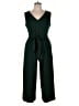 Calvin Klein Solid Green Jumpsuit Size 14 - photo 1