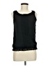 H&M 100% Polyester Black Sleeveless Blouse Size 6 - photo 1