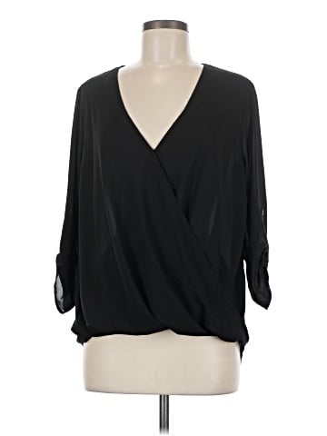 Lush 3/4 Sleeve Blouse (view 1)