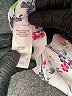 Laundry by Shelli Segal 100% Polyester Floral White Sleeveless Blouse Size L - photo 8