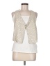 Eileen Fisher 100% Silk Ivory Vest Size M - photo 1