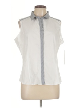 Calvin Klein Sleeveless Button Down Shirt