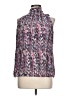 Etcetera 100% Silk Purple Sleeveless Silk Top Size 12 - photo 1