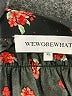 WeWoreWhat 100% Polyester Floral Black Casual Dress Size XL - photo 7