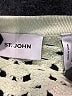 St. John Green Short Sleeve Blouse Size S - photo 7