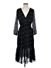 Point Sur Stars Black Cocktail Dress Size 00 - photo 1
