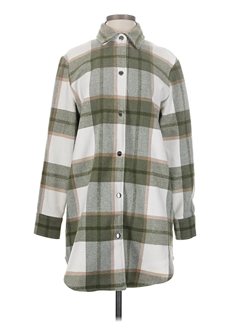 Pre-owned Bb Dakota Poncho In Green