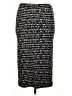 Bisou Bisou Graphic Black Formal Skirt Size XL - photo 2