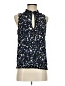 Roan + Ryan 100% Polyester Blue Sleeveless Blouse Size S - photo 1