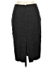 Theory Solid Gray Casual Skirt Size 10 - photo 2