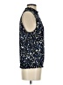 Roan + Ryan 100% Polyester Blue Sleeveless Blouse Size S - photo 4