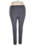Terra & Sky Solid Gray Active Pants Size 2X - photo 2