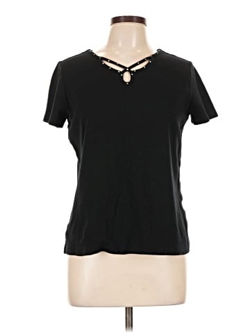 Karen Scott Short Sleeve Top (view 1)