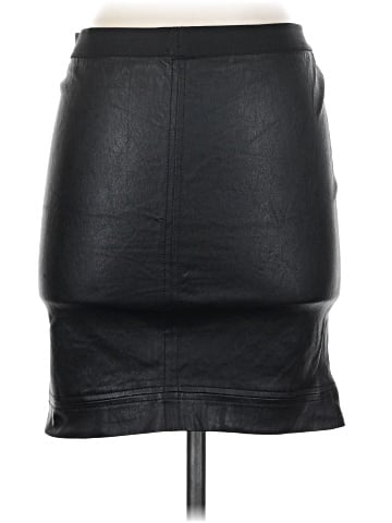 Helmut Lang Leather Skirt (view 2)