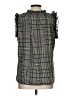 NY Collection Black Sleeveless Blouse Size L - photo 2