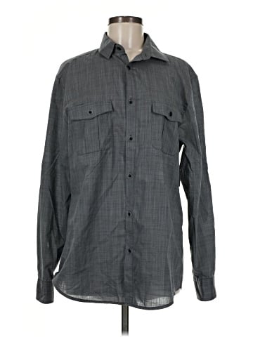Alfani Long Sleeve Button-Down Shirt (view 1)