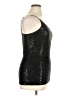 Dots Black Sleeveless Top Size XL - photo 4