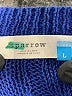 Sparrow Blue Pullover Sweater Size L - photo 7