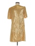 Assorted Brands 100% Polyester Metallic Gold Cocktail Dress Size M - photo 2