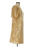 Assorted Brands 100% Polyester Metallic Gold Cocktail Dress Size M - photo 4