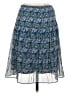 Max Studio 100% Polyester Paisley Blue Casual Skirt Size S - photo 2