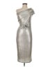 VICI Metallic Silver Cocktail Dress Size M - photo 1
