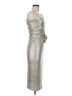 VICI Metallic Silver Cocktail Dress Size M - photo 4