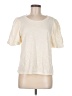 Design History Ivory Short Sleeve Top Size M - photo 1