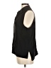 FRAME 100% Silk Black Sleeveless Silk Top Size M - photo 5