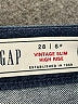Gap Hearts Blue Jeans Size 28 waist - photo 7