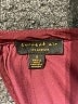 Current Air 100% Polyester Burgundy Short Sleeve Blouse Size S - photo 7