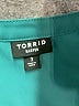 Torrid 100% Polyester Teal Long Sleeve Blouse Size 3X Plus (3) - photo 7